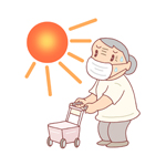 熱中症,日射病,脱水症,脱水症状,酷暑,猛暑,日差し,直射日光,発汗