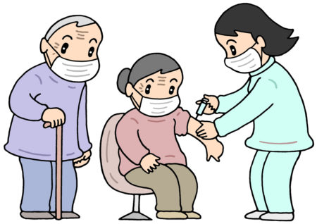 予防接種,ワクチン接種,感染予防,感染防止,感染対策,高齢者医療,高齢者,お年寄り,医師,医者,看護師,医療従事者,医療関係者