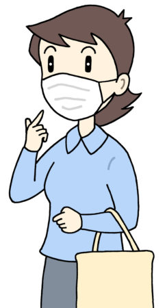風邪,インフルエンザ,マスク,飛沫感染防止,飛沫拡散防止,唾液飛散防止,感染対策,感染予防