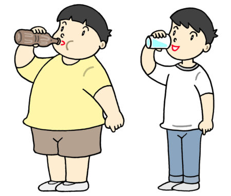 小児肥満,糖分過多,小児糖尿病,糖分取りすぎ,生活習慣病,肥満,高カロリー飲料,コーラ,ジュース,糖質過剰摂取