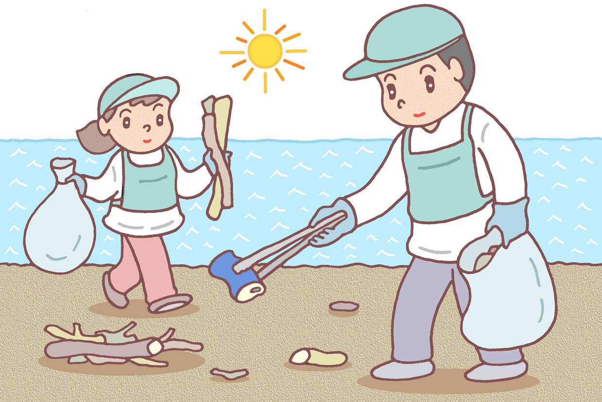 清掃,掃除,ゴミ拾い,海岸清掃,海岸清掃活動,環境美化,漂着ごみ,海洋ごみ,海ごみ,ビーチクリーン,清掃ボランティア,ボランティア活動,海岸,ビーチ,砂浜,海辺