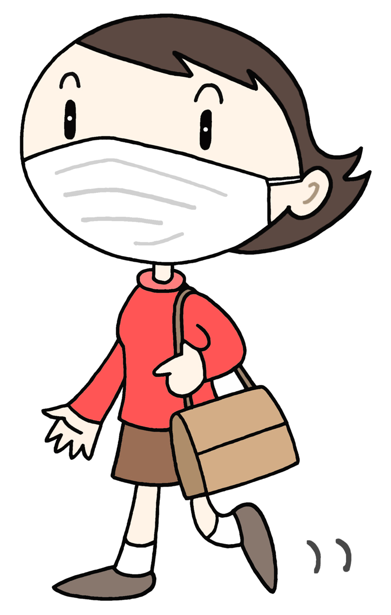 風邪,インフルエンザ,感染症,感染防止,感染予防,マスク着用,マスク,感染対策,飛沫防止