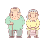 介護,介護保険,要介護者,被介護者,高齢者,お年寄り,老人,老夫婦,後期高齢者