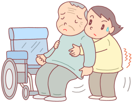 介護,介護保険,車椅子移乗,移乗介助,要介護者,被介護者,介助者,歩行困難者,老親介護