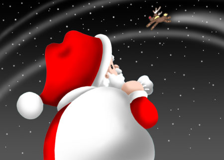 クリスマス,Xmas,サンタクロース,クリスマスイブ,クリスマスイヴ,星空,星夜,満天の星,サイレントナイト,聖夜,トナカイ