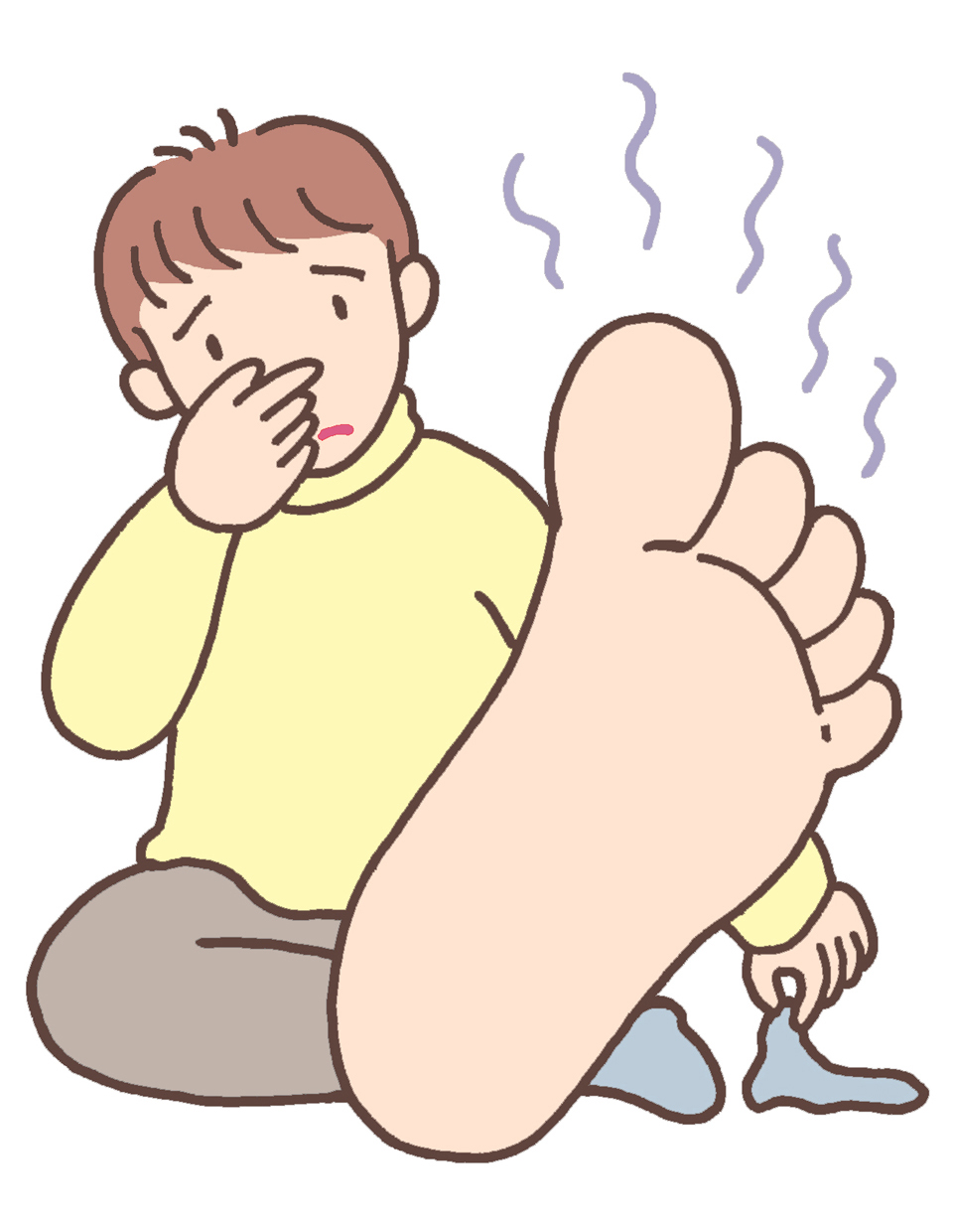 病気,疾患,疾病,足の臭い,脂足,足蒸れ,臭気,多汗症