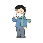 病気,疾患,疾病,風邪,インフルエンザ,咳,くしゃみ,発熱,高熱,体調不良,体調不全,震え,悪寒,寒気